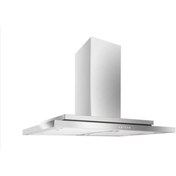 Resim KÜGERR Dıs40 90 Cm Inox Ankastre Ada Tipi Sessiz Davlumbaz 