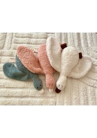 Resim Suvoltastore Teddy Peluş Ördek Uyku Arkadaşı Beyaz Beyaz 