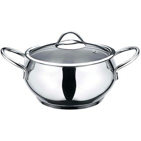 Resim Kah D-704 Elit 24X14 Derin Çelik Tencere 6 Litre 