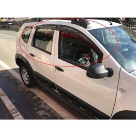 Resim AVCILAR OTO TUNING Dacia Duster 4'lü Cam Rüzgarlık Uyumlu 