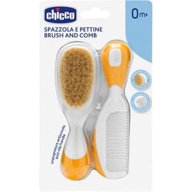 Resim Chicco Fırça ve Tarak Seti Turuncu 0Ay+ 