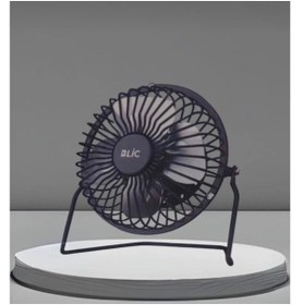 Resim abnturk HL-4A Masa Üstü Usb Fan Soğutucu Usb Girişli Metal Mini Fan Vantilatör 