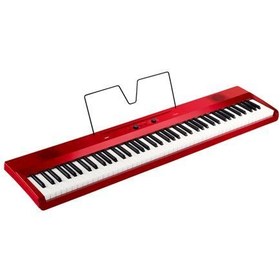 Resim Korg Liano-MR | 88 Tuşlu İnce Dijital Piyano - Metalik Kırmızı (Metallic Red) 