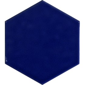 Resim Can Seramik - 15*17 Cm. Kobalt Altıgen Çini Karo (5 Li 1 Paket) 