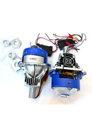 Resim FEMEX P70 Bi-Led Projektör Far İçi Led Mercek 3,0 Inc High Power Kısa Uzun Birlikte 