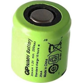 Resim GP GP25AAH 250 mAh 1.2 V Ni-MH Şarj Edilebilir Pil 