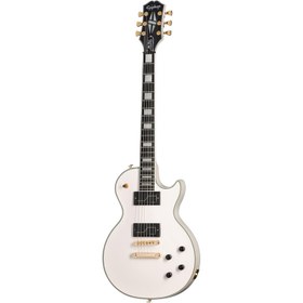 Resim Epiphone Matt Heafy Les Paul Custom Origins Elektro Gitar (Bone White) 