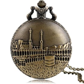 Resim STİLLOVE Kabe Temalı Köstekli Cep Saati Sl7707 