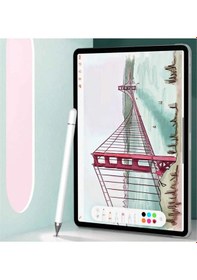 Resim Galaxy Tab A8 10.5 Sm-x200 Uyumlu Dokunmatik Kalem Tablet Ve Telefon Için Çizim Kalemi 