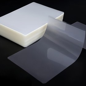 Resim 100 adet Sıcak Laminasyon Poşeti 10.16*6.35cm, Koruyucu Film Fotoğrafları Mühürleyebilir, Şeffaf Plastik Film 