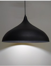 Resim Riolight Retro Siyah Içi Siyah Tekli Metal Sarkıt (538296059) 