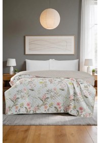 Resim Pierre Cardin Yatak Örtüsü Çift Kişilik Everyday Flora Çok Renkli 