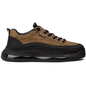 Resim Deery Erkek Hakiki Deri Kahverengi Spor Ayakkabı 