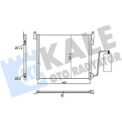 Resim Kale 353205 - Kondenser Opel Sıgnum-vectra C Gts 
