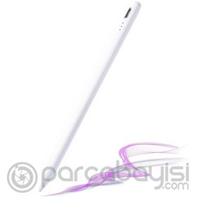 Resim Ally Apple Pencil 2 Kapasitif Stylus iPad Tablet Dokunmatik Kalem (Aktif Versiyon) 