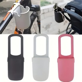 Resim 1 adet Çocuk Bisikletleri için Silikon Bardak Tutucu - Gençlerin Bisikletleri, Scooterları ve Tekerlekli Sandalyeleri için Uygun - Kolay Kurulum 