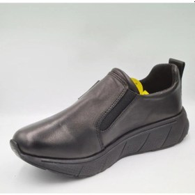 Resim Mammamia D24ka-3555 Siyah Faber Hakiki Deri Kadın Casual Ayakkabı Siyah 