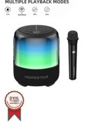 Resim Torima SC-01 Siyah Led Işlıklı Yüksek Kalite Mikrofonlu Bluetooth Hoparlör 