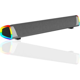 Resim Nck Ds101 Kablosuz Bluetooth Aux 6w Rgb Aydınlatmalı Soundbar Ev Sineması Televizyon Ses Sistemi Hoparlör Siyah 