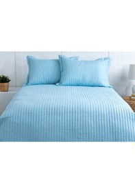 Resim Camıla - Mavi%100 Mıcro Yatak Örtüsü Seti 