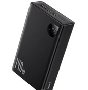 Resim Baseus Dijital Led Göstergeli Ultra Hızlı 140W 24000mah Powerbank Telefon Macbook Laptop Şarj Cihazı 