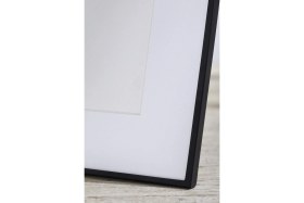 Resim Ince Siyah Şövale Çerçevesi, 4x6 Inç Fotoğraflar Için Şık Tasarım 