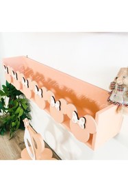 Resim HAYALHANE AHŞAP Çocuk Kitap Rafları /minnie Raf / Fil Raf / 2 Adet 