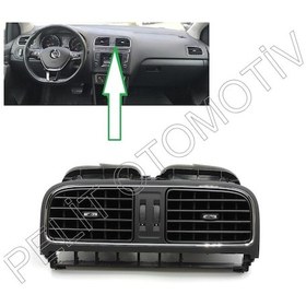 Resim Polo 2010 2015 Ön Göğüs Orta Havalandırma 6r0819728 6rf819728c 