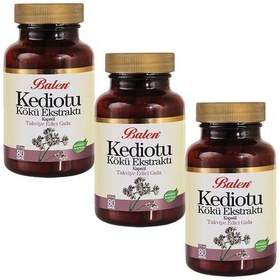 Resim 3 Adet - Balen Kediotu Kökü Ekstraktı Kapsül - 80 X 375 MG 