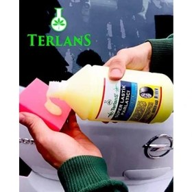 Resim Lastik Parlatıcı 1 Litre & Uygulama Süngeri Tire Cleaner Extra Glossy 