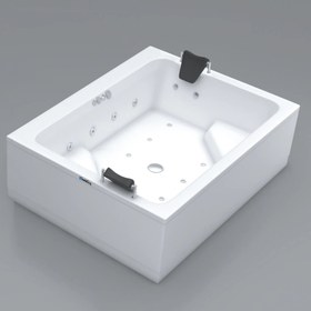 Resim Ares | Jakuzi | Oturmalı - 130x190 / Beyaz / 2 Kişilik 