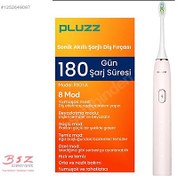 Resim Pluzz R101A Smart Sonik Şarjlı Diş Fırçası 180 Gün Şarj Süresi 
