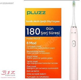 Resim Pluzz R101A Smart Sonik Şarjlı Diş Fırçası 180 Gün Şarj Süresi 