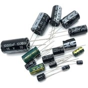 Resim Elektrolitik Kondansatör Kapasitör 25v 3300uf 16x26mm 105 X 1 Ade 