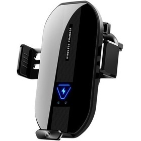 Resim Sones A9 Araba 15w Hızlı Şarj Manyetik Otomatik Hassas Qı Kablosuz Şarj Cihazı 