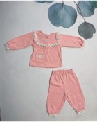 Resim BR KIDS Kız Bebek Fisto Detaylı Pijama Takımı 