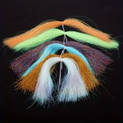 Resim Kristal Flaş Holografik Tinsel Kristal Flashabou Parıltılı Kuru Akıntı Balıkçılığı Bağlama İpliği Malzemeleri 