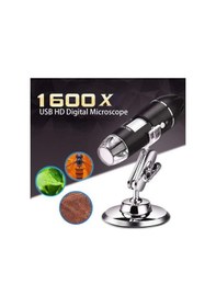 Resim Dailytech 1600x Zoom 2mp Usb Dijital Mikroskop 8 Ledli Kamera 