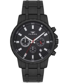 Resim FERRO Siyah Çelik Kordon Erkek Kol Saati Fm11167a-g Fm11167a-g 