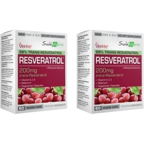 Resim Resveratrol 200 Mg 60 Kapsül 2 Adet 