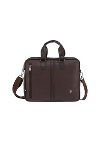 Resim U.s. Polo Assn. 6752 Omuz Askılı Laptop Çantası Evrak Çantası Kahverengi Kahverengi 