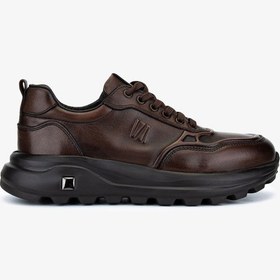 Resim Valmenti Erkek Hakiki Deri Kahverengi Sneakers & Spor Ayakkabı 298 3236-30219 Erk Ayk Sk25-26 Kahve Kahverengi 