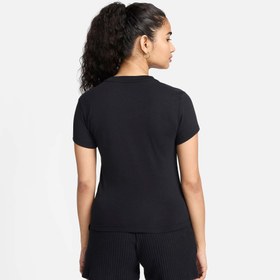 Resim Nike Chill Kadın Siyah Tişört (FV5508-010) 