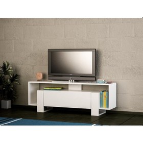 Resim Dekorister Mery Tv Ünitesi Beyaz 