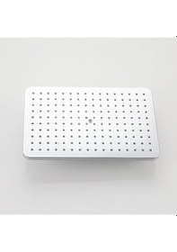 Resim Yapıtaşı Yt297 Star Banyo Tepe Duş Başlığı Dikdörtgen Krom 