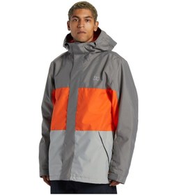 Resim Dc Dc Defy Erkek Gri Snowboard Ceketi Pwe 