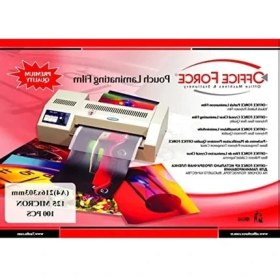 Resim Aesco 125 Mic.a4 Parlak Laminasyon Filmi, 100'LÜ Paket 