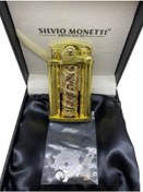 Resim Silvio Monetti Antik Sarı Benizinli Çakmak 109152 