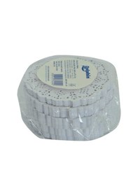 Resim Kağıt Bardak Altlığı 9 Cm Dantel Desenli Beyaz 500 1 Paket 