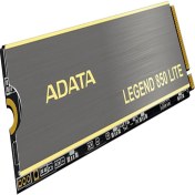 Resim Adata Legend 850 Lıte 2tb Ssd, Dark Grey/gold, Pcıe 4.0 X4, Nvme 1.4, M.2 2280 